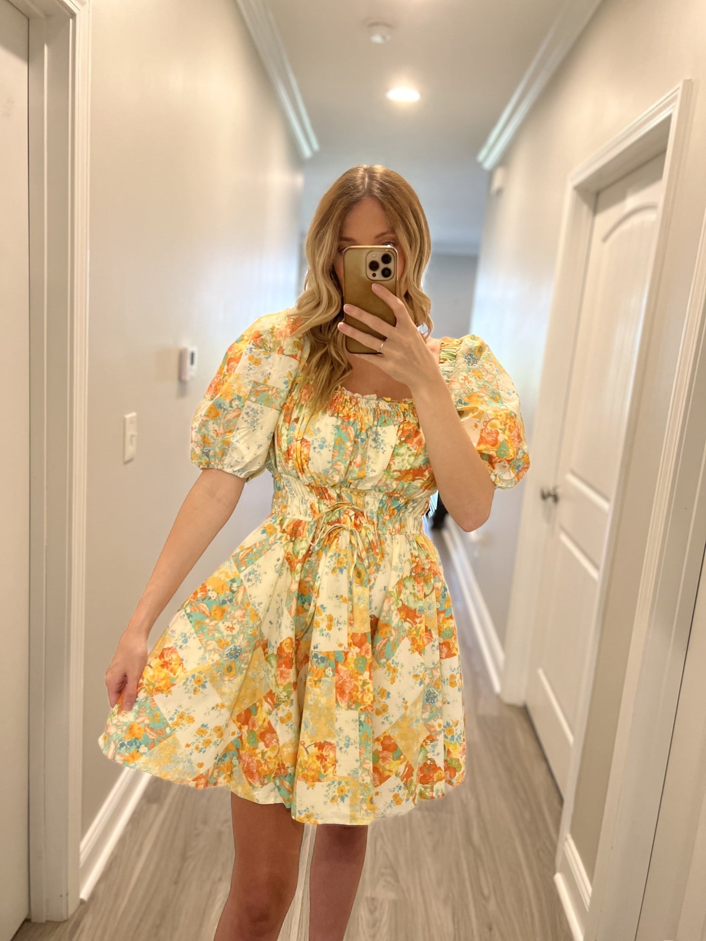 Floral Mini Dress